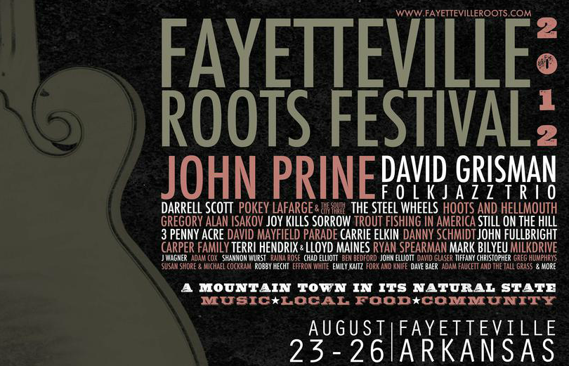 Giveaway: Fayetteville Roots Festival, Aug. 23-26, 2012 ...