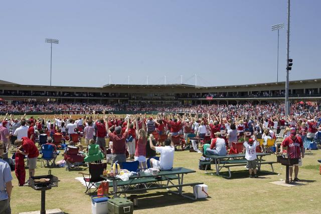 UA: No changes on alcohol policy for the Hog Pen at Baum Stadium