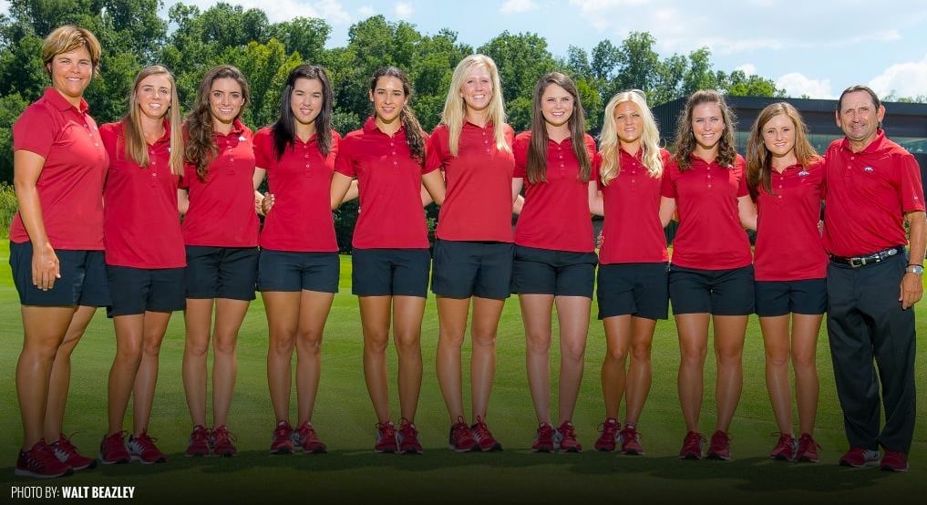 UA women's golf team ranked No. 1 for 