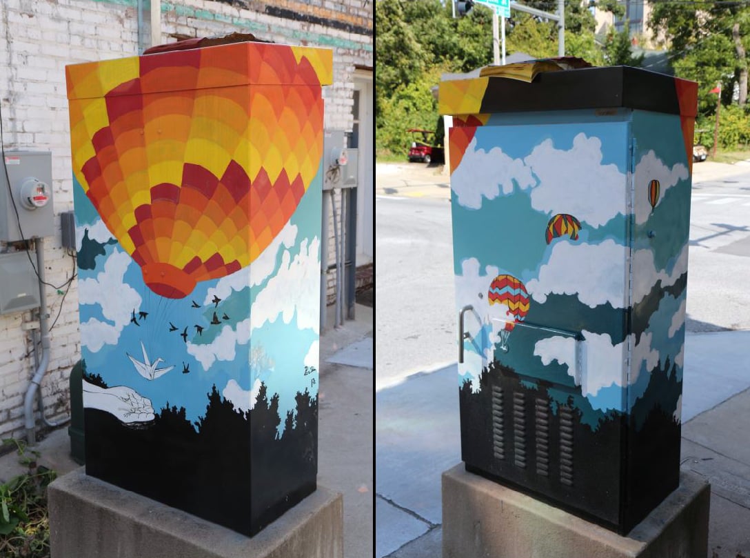 City seeks artists to paint more utility boxes around Fayetteville