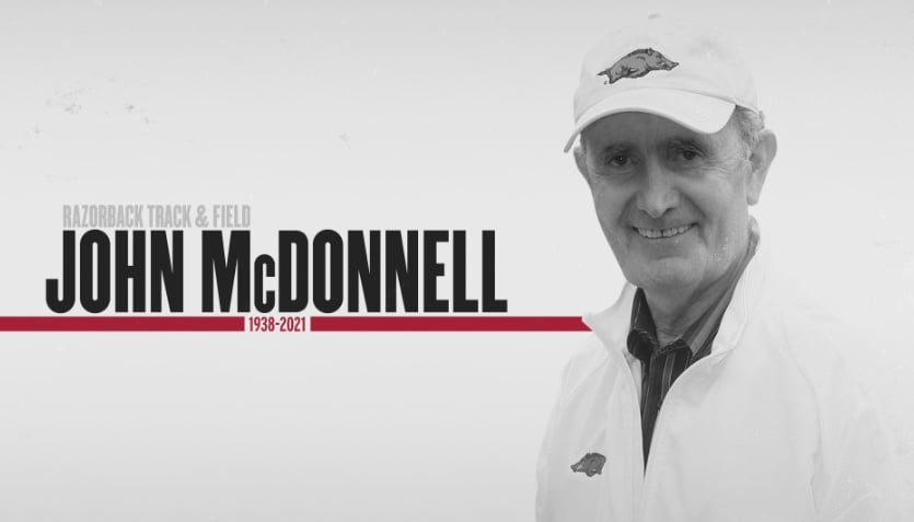 John McDonnell - Legendary Razorback Track & Field Coach