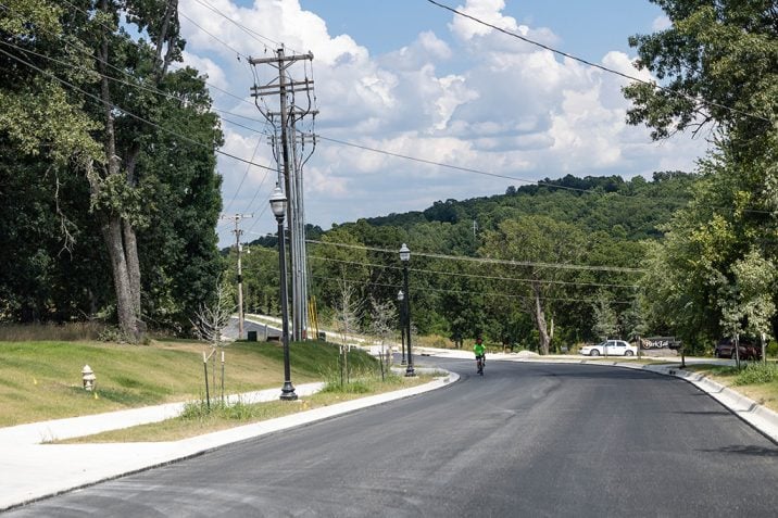 Fayetteville opens Zion Road from Vantage to Old Missouri