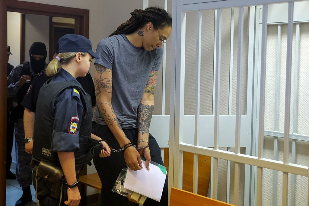WNBA star Brittney Griner freed in swap for Russian arms dealer Bout