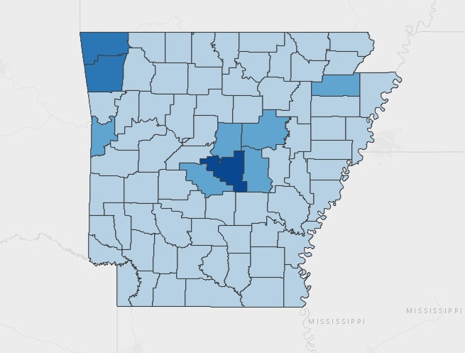 Case update: Arkansas COVID-19 cases increase by 2,221 over past 7 days
