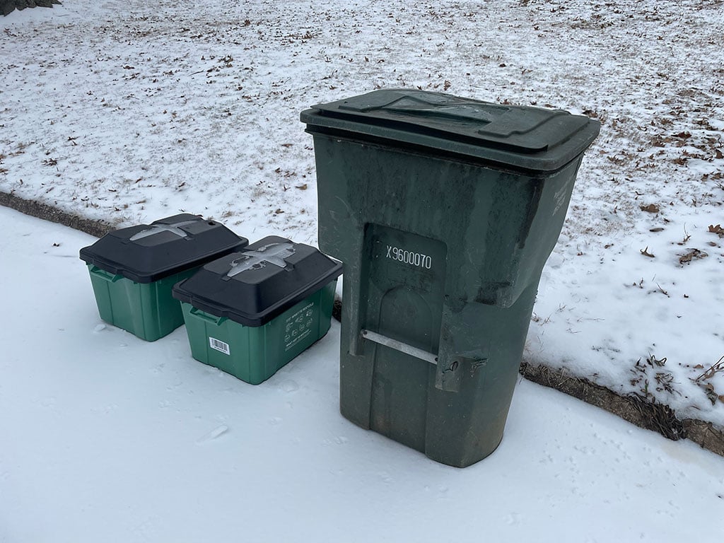 City trash and recycling services suspended Thursday, early-week collections will be picked up next week