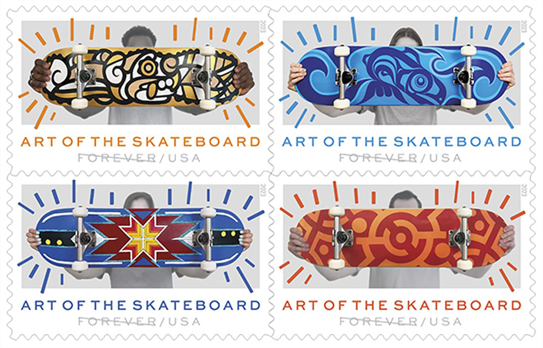 Indigenous artists help skateboarding earn stamp of approval